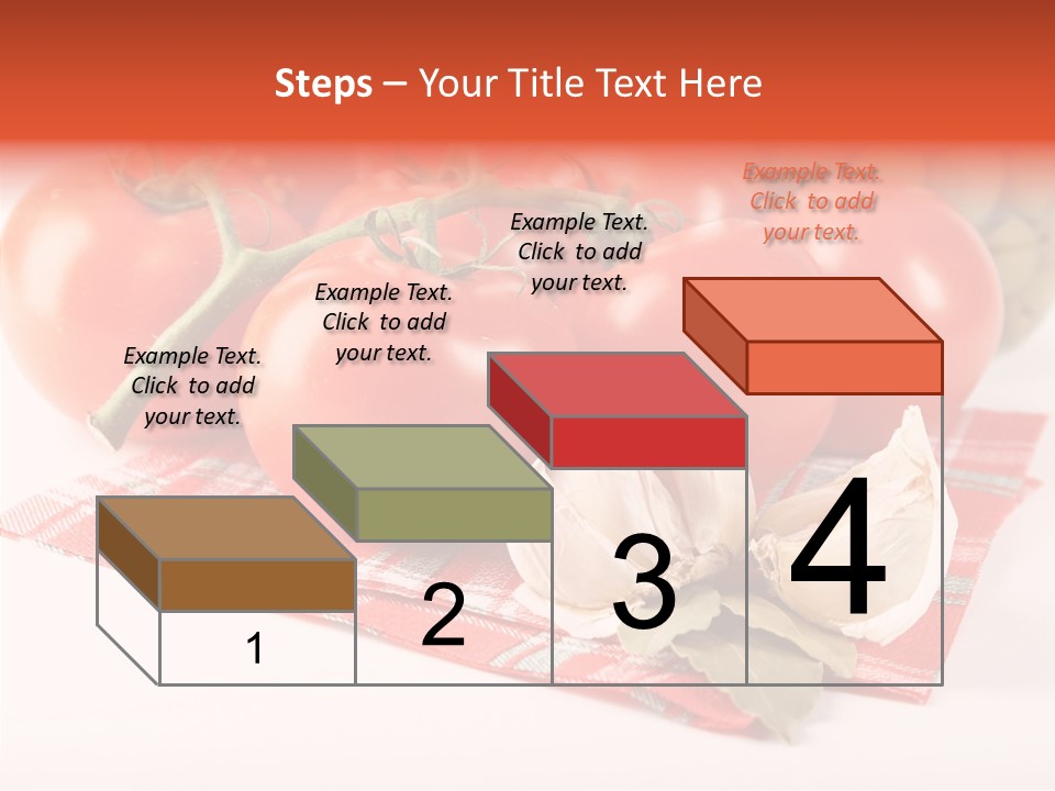 Red Boil Reflected PowerPoint Template