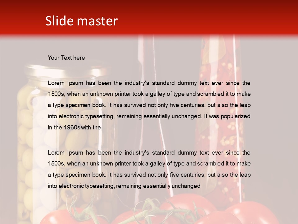 Bay Bottle Hutch PowerPoint Template