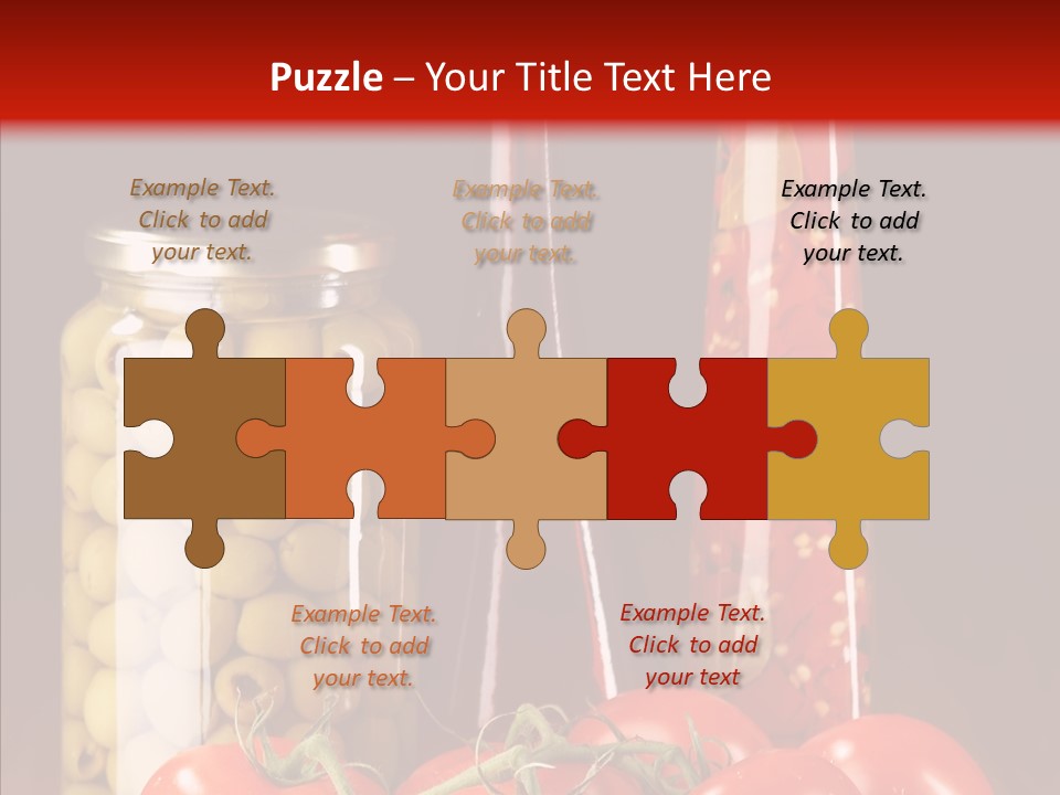 Bay Bottle Hutch PowerPoint Template