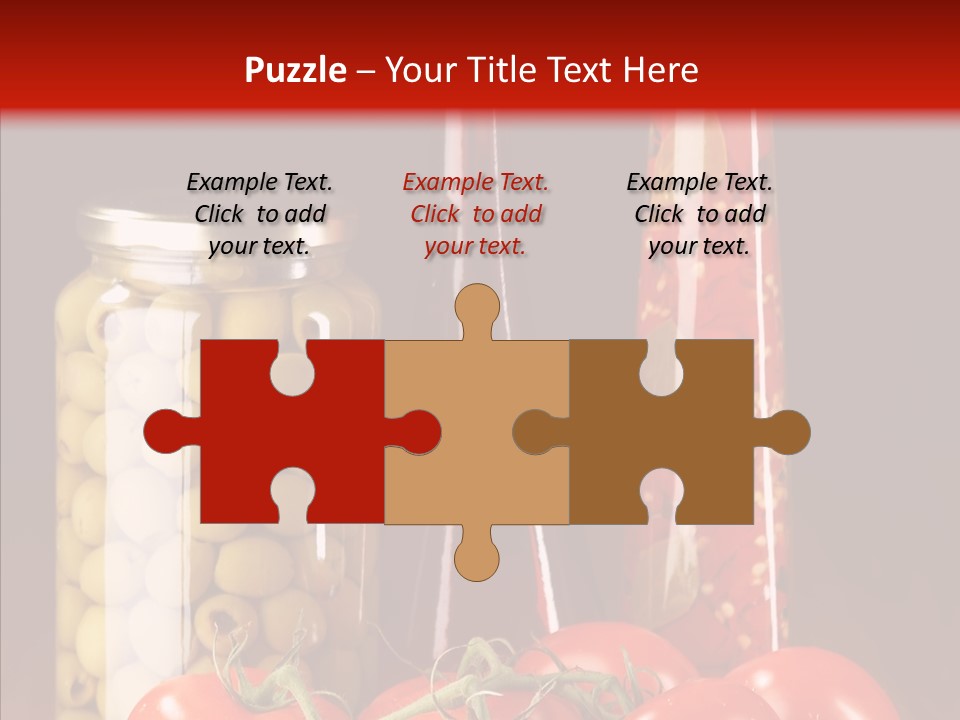 Bay Bottle Hutch PowerPoint Template