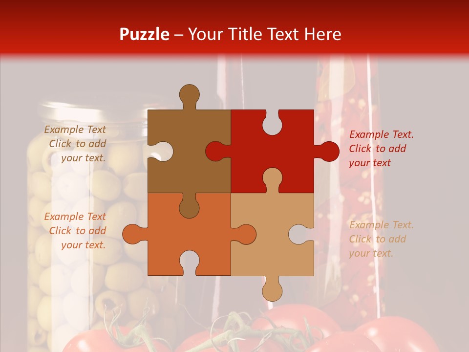 Bay Bottle Hutch PowerPoint Template