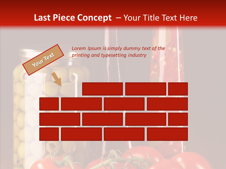 Bay Bottle Hutch PowerPoint Template