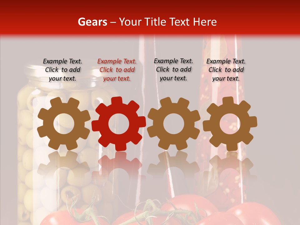 Bay Bottle Hutch PowerPoint Template