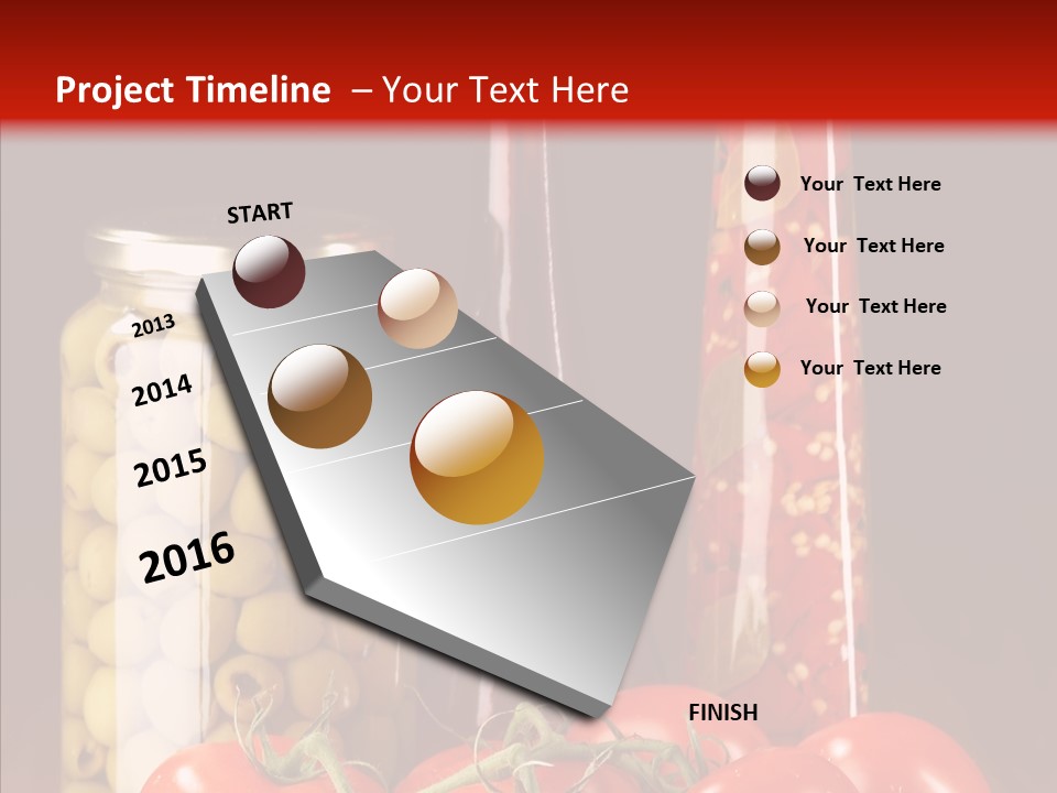 Bay Bottle Hutch PowerPoint Template