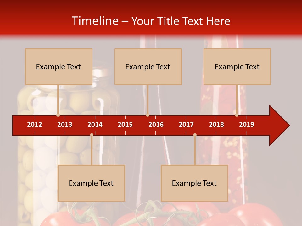 Bay Bottle Hutch PowerPoint Template