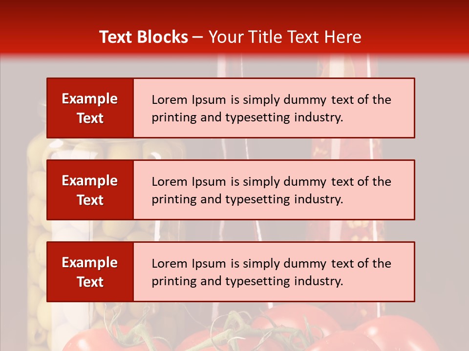 Bay Bottle Hutch PowerPoint Template