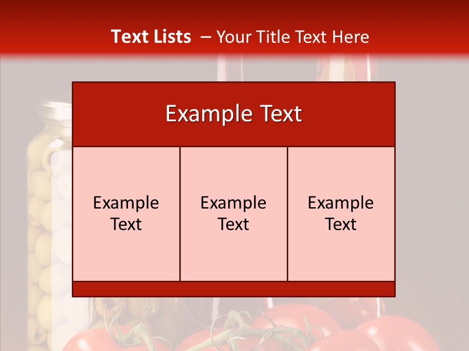 Bay Bottle Hutch PowerPoint Template