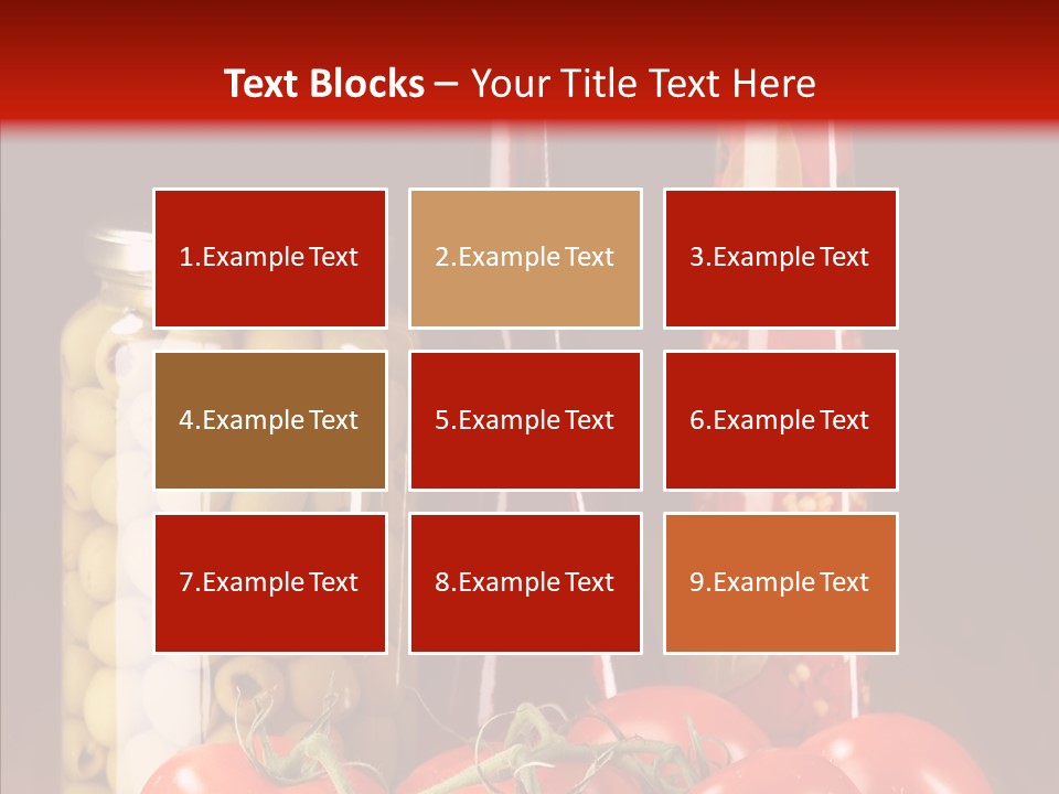 Bay Bottle Hutch PowerPoint Template