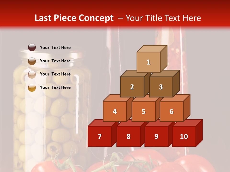 Bay Bottle Hutch PowerPoint Template