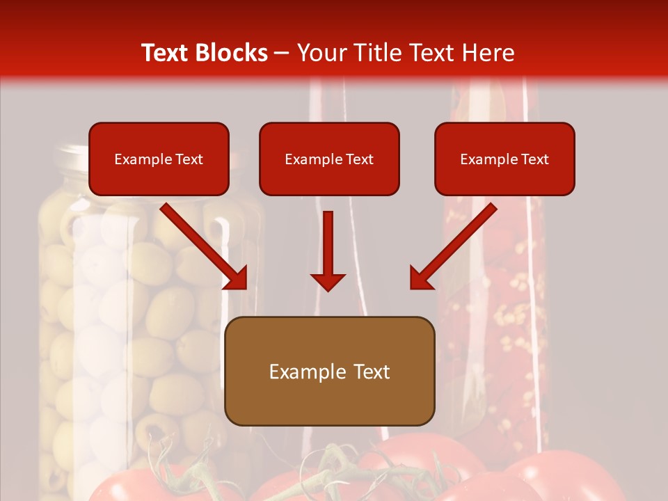 Bay Bottle Hutch PowerPoint Template