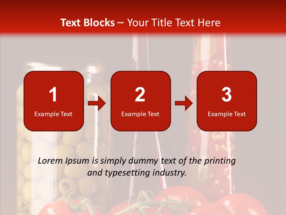 Bay Bottle Hutch PowerPoint Template
