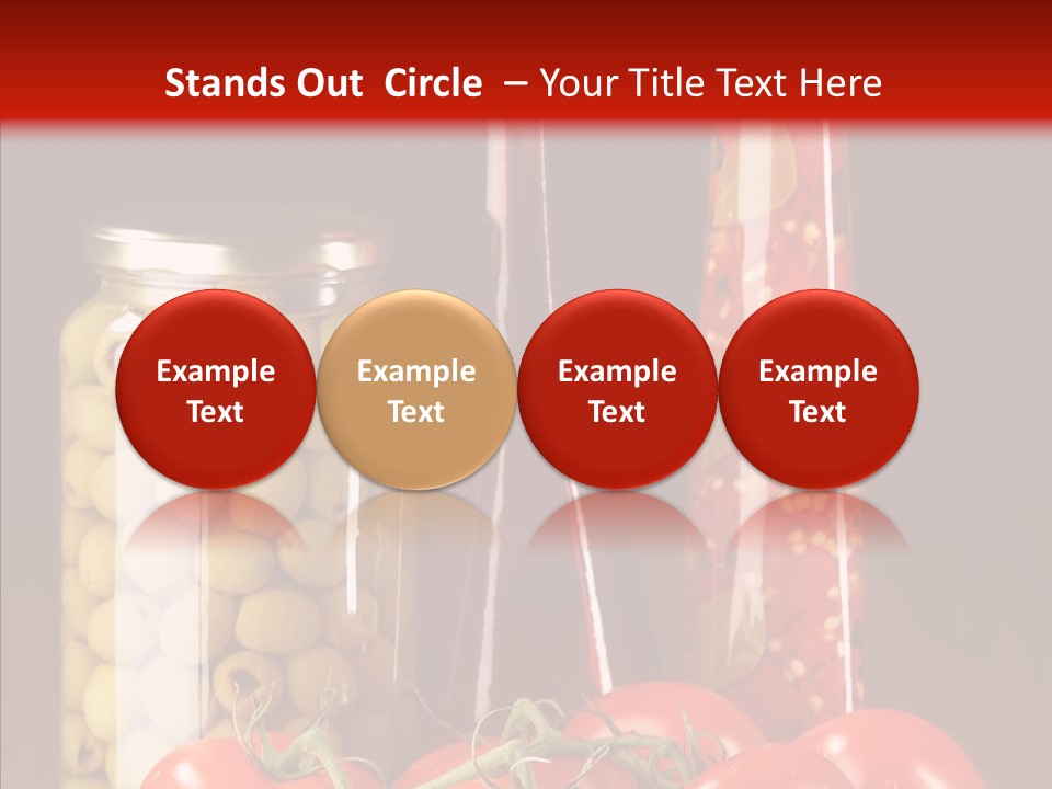 Bay Bottle Hutch PowerPoint Template