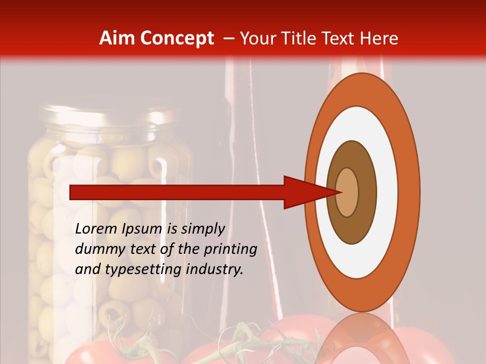 Bay Bottle Hutch PowerPoint Template