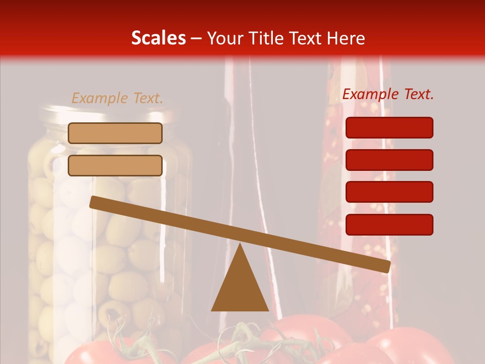 Bay Bottle Hutch PowerPoint Template