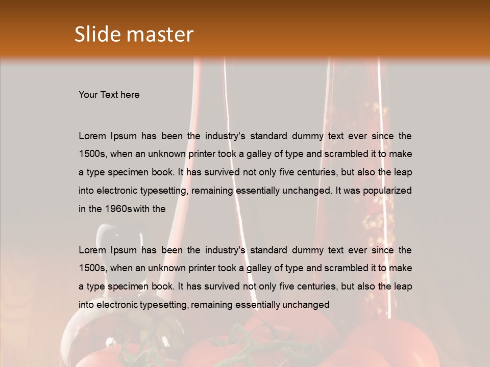 Hutch Taste Leaf PowerPoint Template