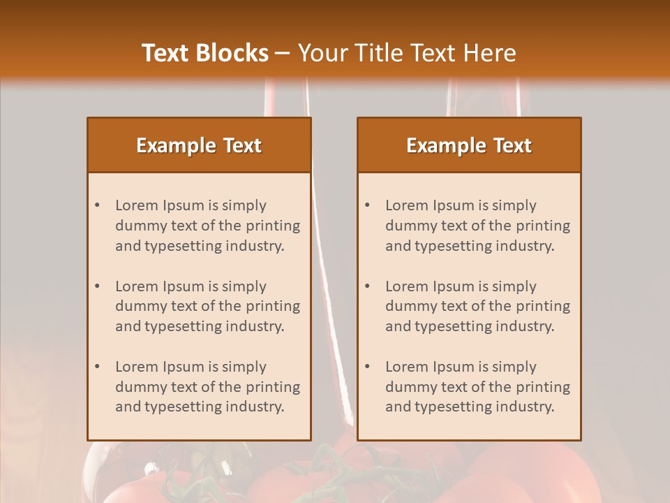 Hutch Taste Leaf PowerPoint Template