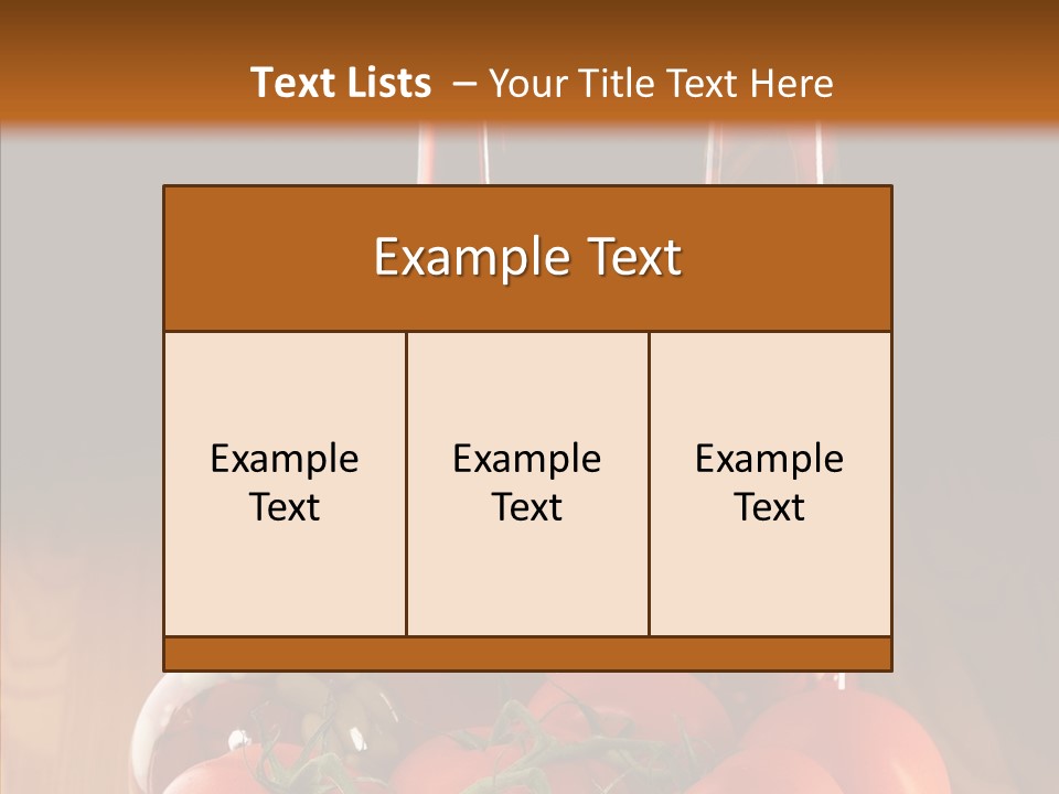 Hutch Taste Leaf PowerPoint Template