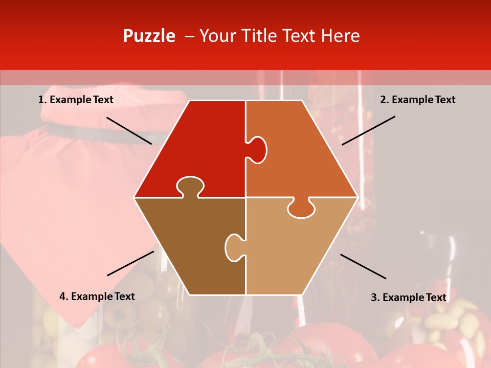 Profit Eat Tablecloth PowerPoint Template
