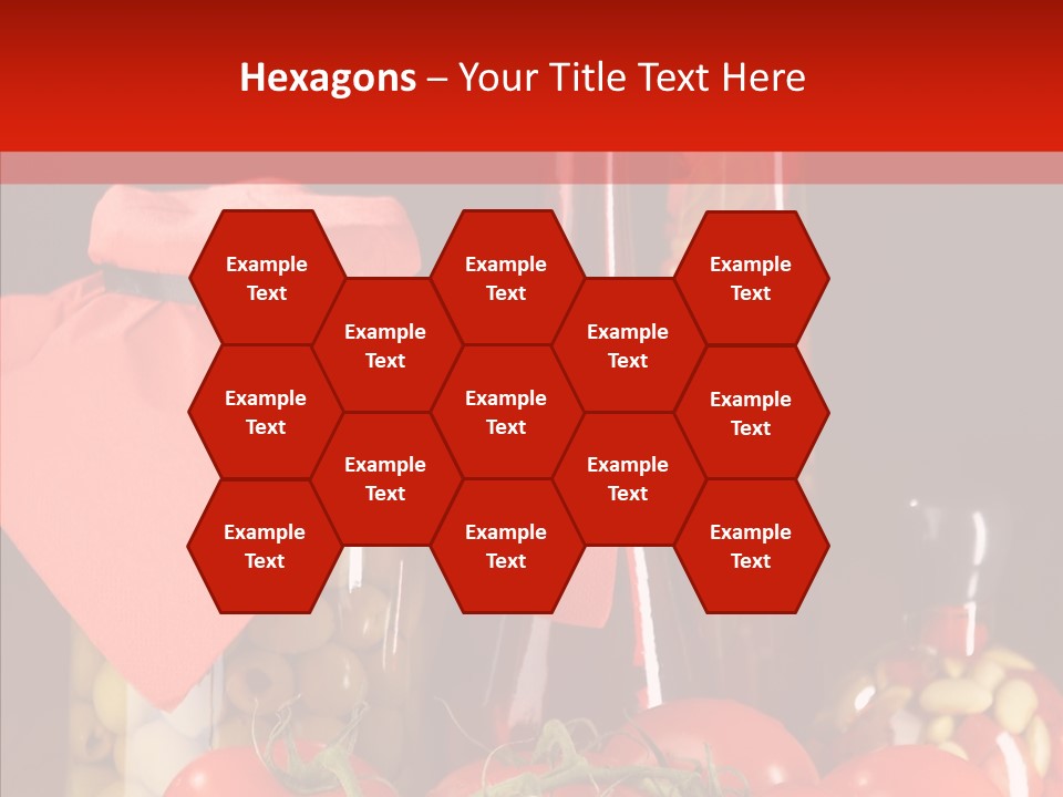 Profit Eat Tablecloth PowerPoint Template