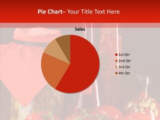 Profit Eat Tablecloth PowerPoint Template