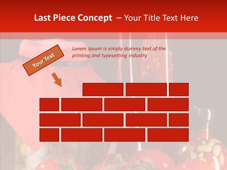Profit Eat Tablecloth PowerPoint Template