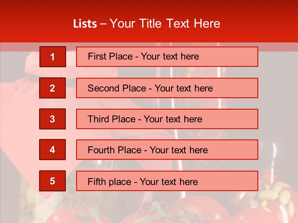 Profit Eat Tablecloth PowerPoint Template