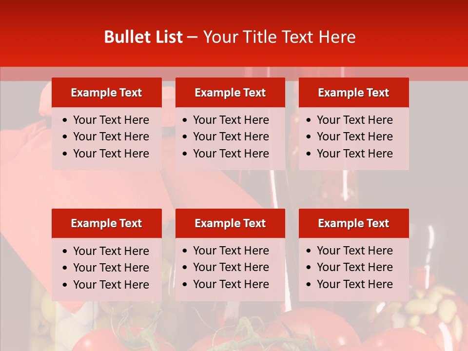 Profit Eat Tablecloth PowerPoint Template