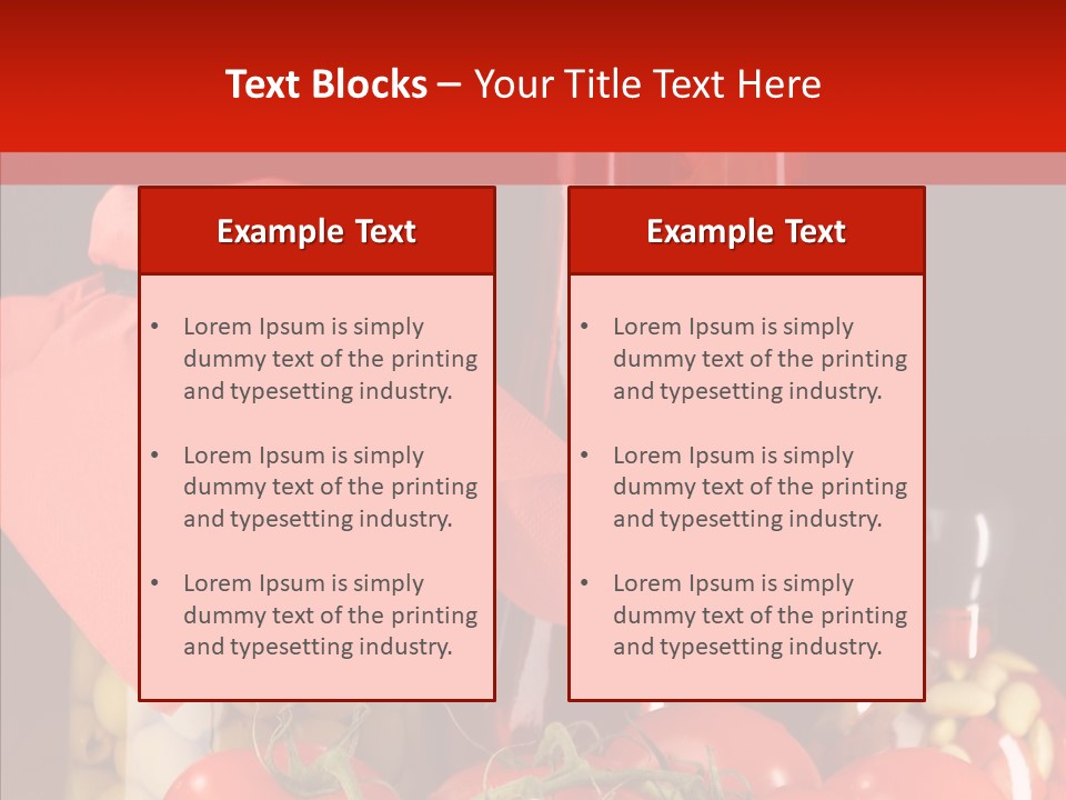 Profit Eat Tablecloth PowerPoint Template