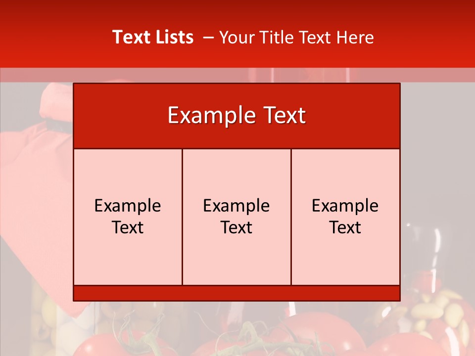 Profit Eat Tablecloth PowerPoint Template