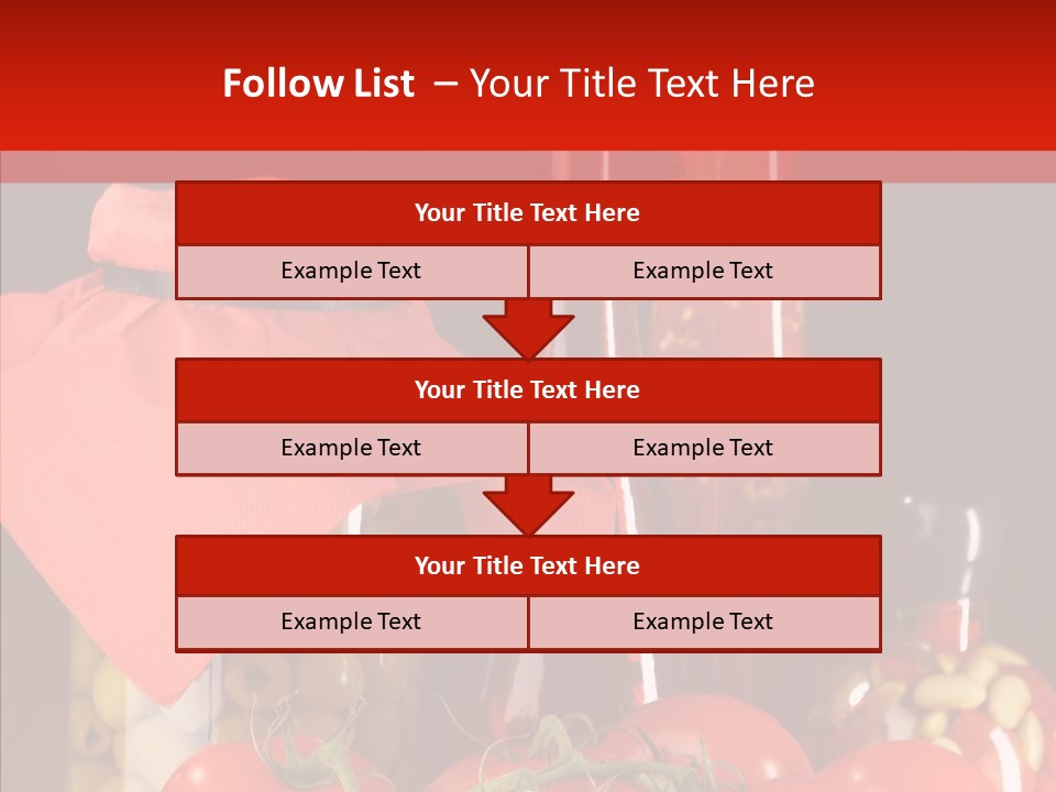 Profit Eat Tablecloth PowerPoint Template