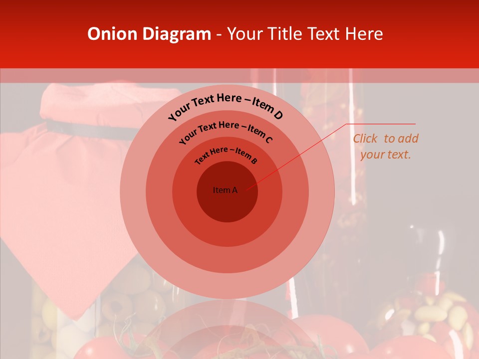 Profit Eat Tablecloth PowerPoint Template