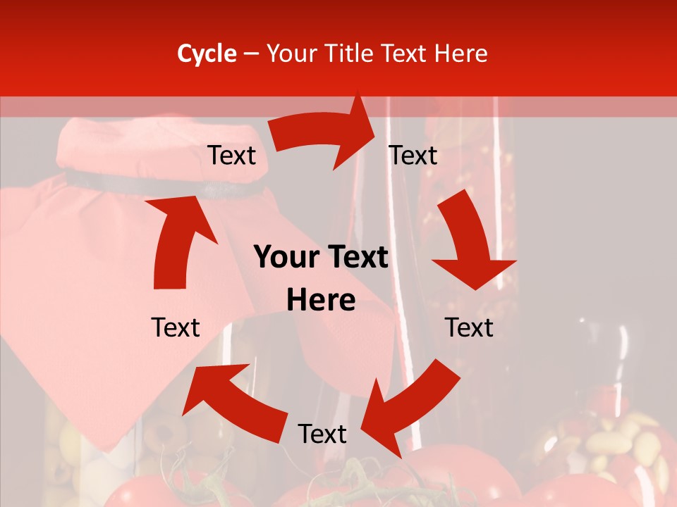 Profit Eat Tablecloth PowerPoint Template