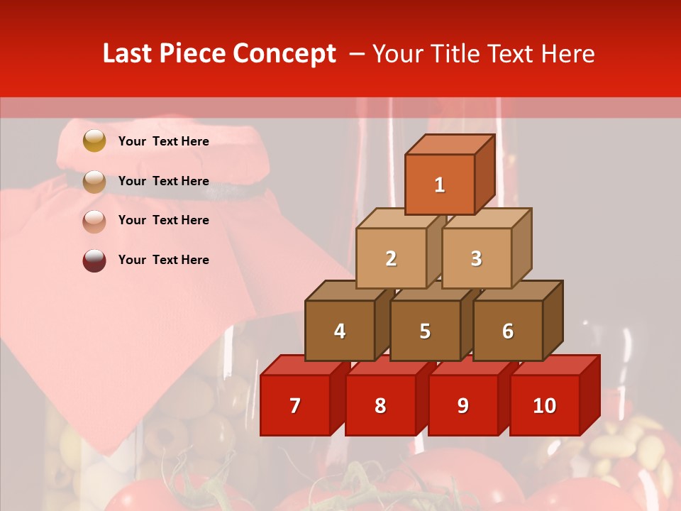 Profit Eat Tablecloth PowerPoint Template