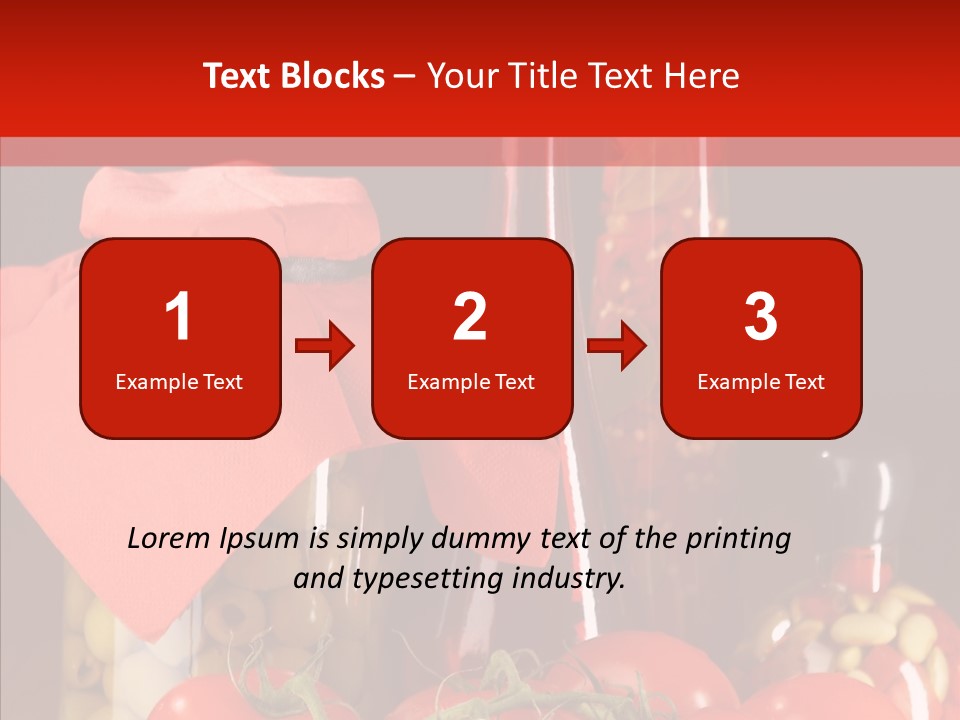 Profit Eat Tablecloth PowerPoint Template