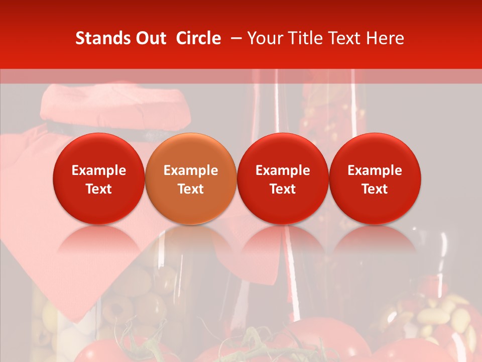 Profit Eat Tablecloth PowerPoint Template