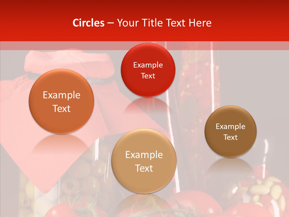 Profit Eat Tablecloth PowerPoint Template