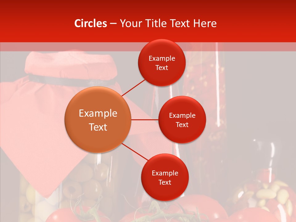 Profit Eat Tablecloth PowerPoint Template