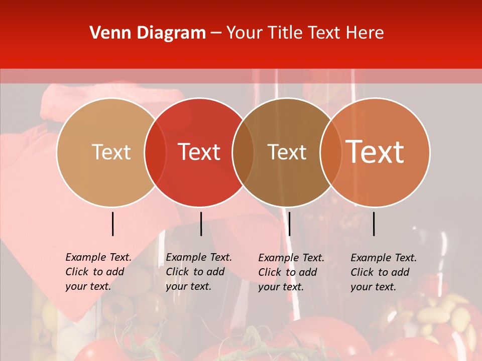 Profit Eat Tablecloth PowerPoint Template