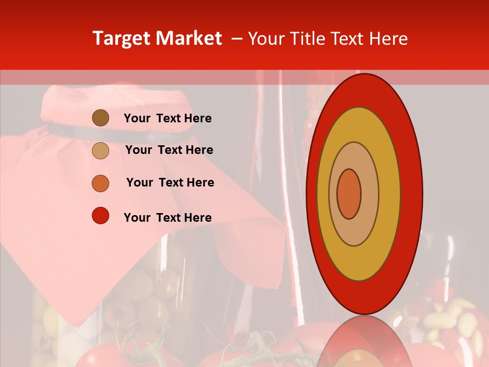 Profit Eat Tablecloth PowerPoint Template