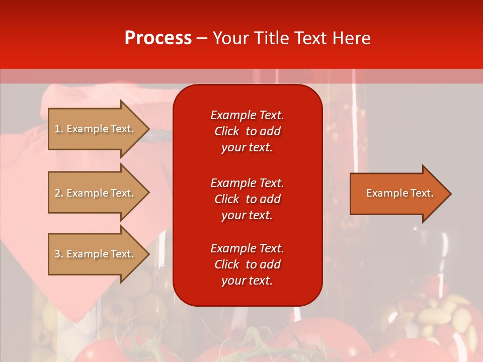Profit Eat Tablecloth PowerPoint Template