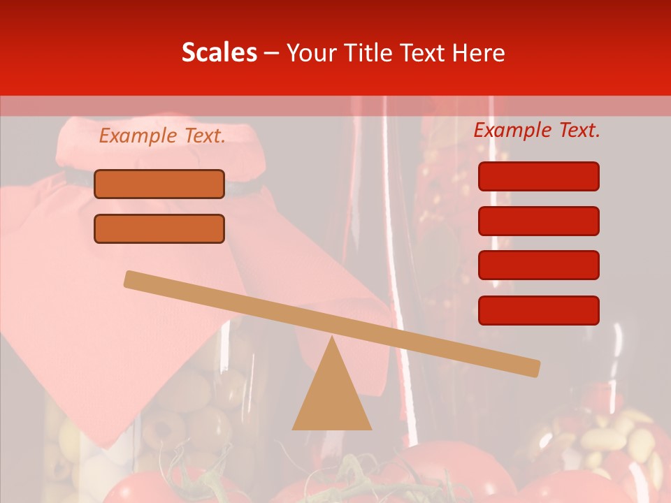 Profit Eat Tablecloth PowerPoint Template