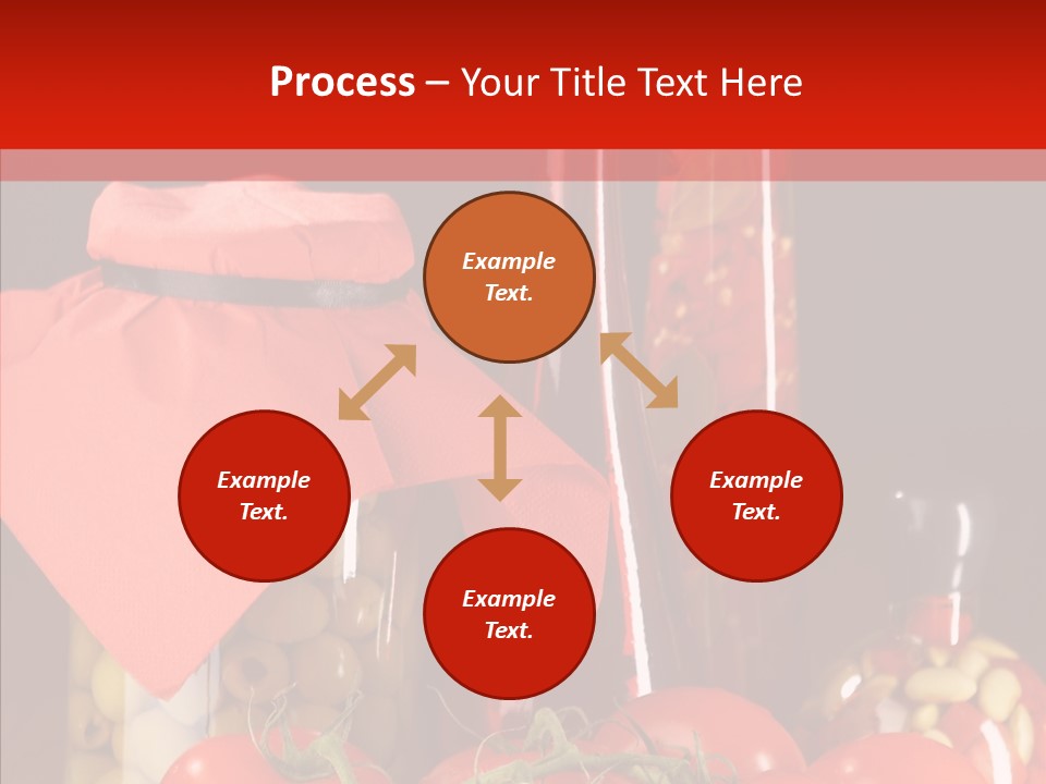 Profit Eat Tablecloth PowerPoint Template