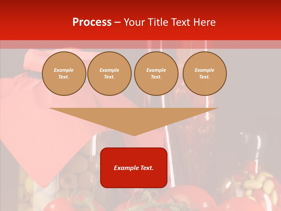Profit Eat Tablecloth PowerPoint Template