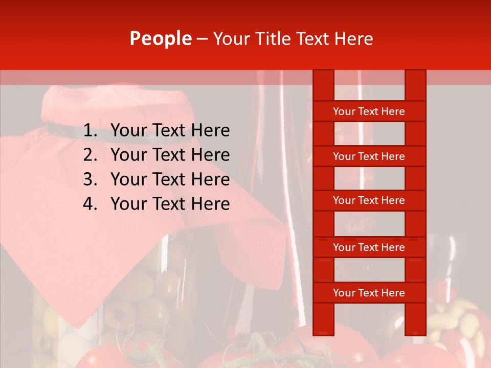 Profit Eat Tablecloth PowerPoint Template