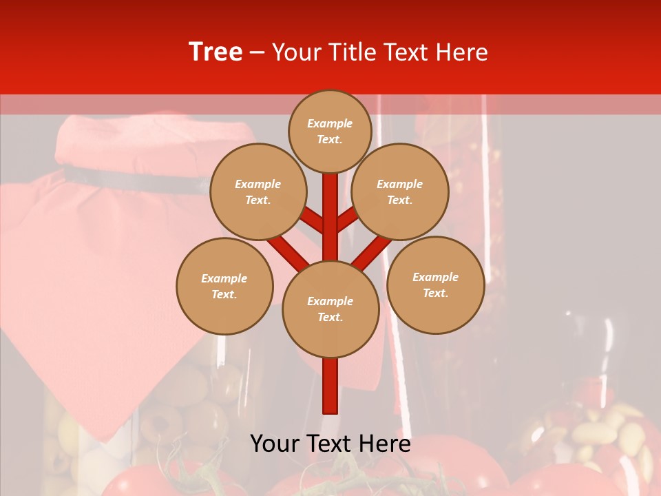 Profit Eat Tablecloth PowerPoint Template