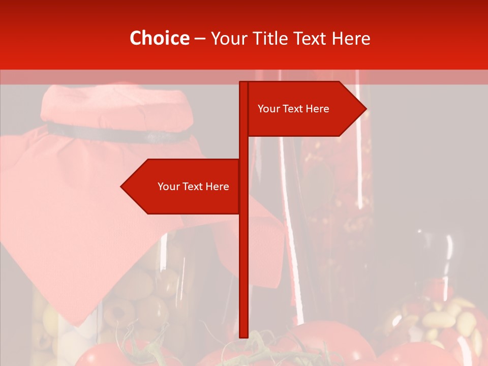 Profit Eat Tablecloth PowerPoint Template