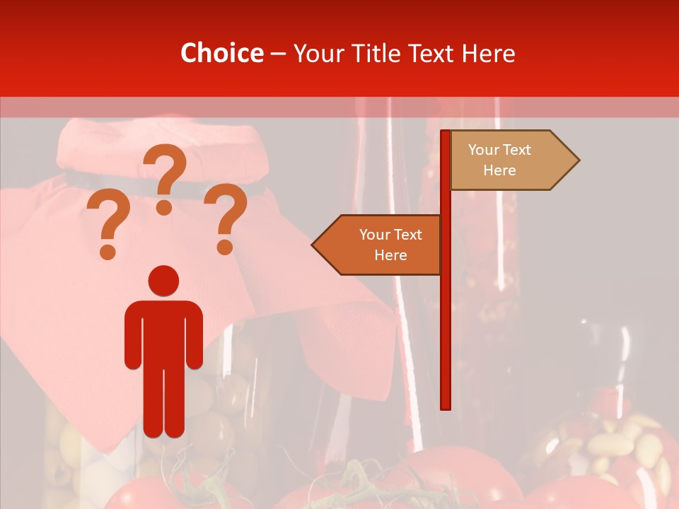 Profit Eat Tablecloth PowerPoint Template