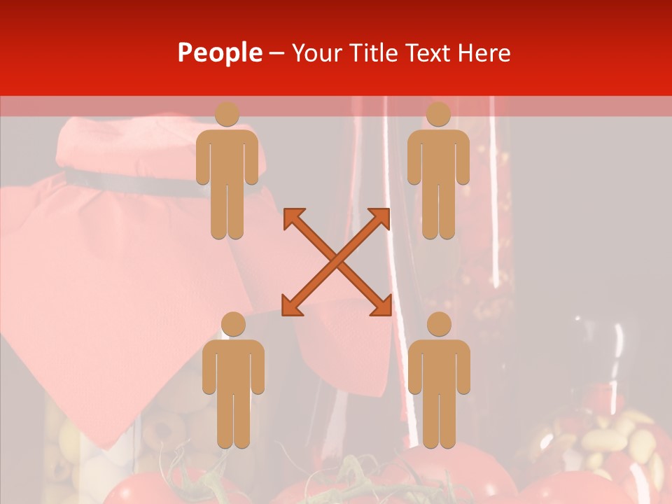 Profit Eat Tablecloth PowerPoint Template