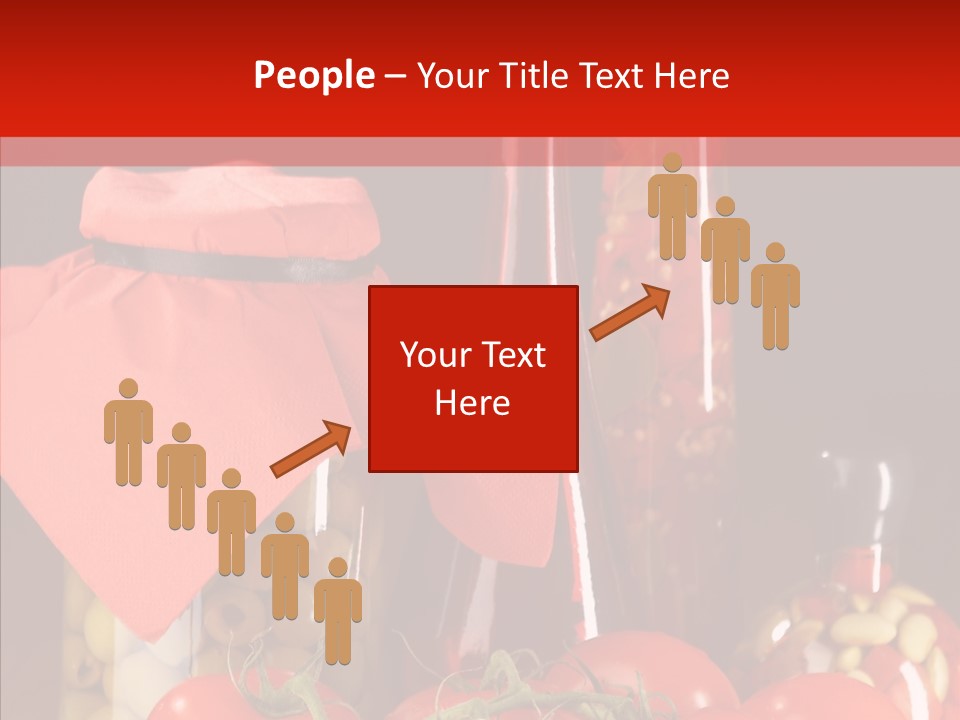 Profit Eat Tablecloth PowerPoint Template