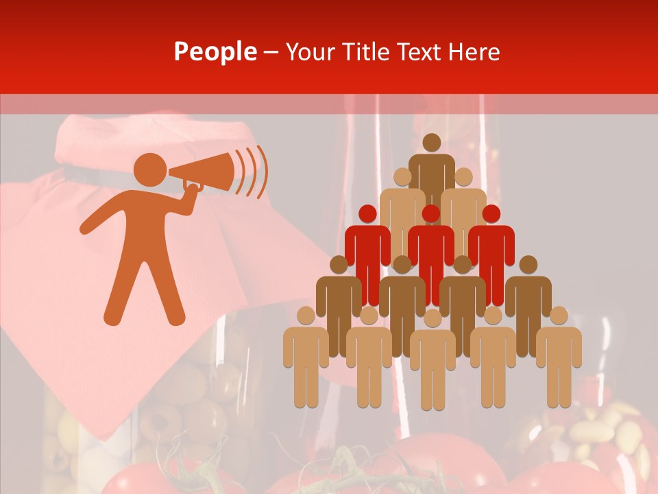 Profit Eat Tablecloth PowerPoint Template